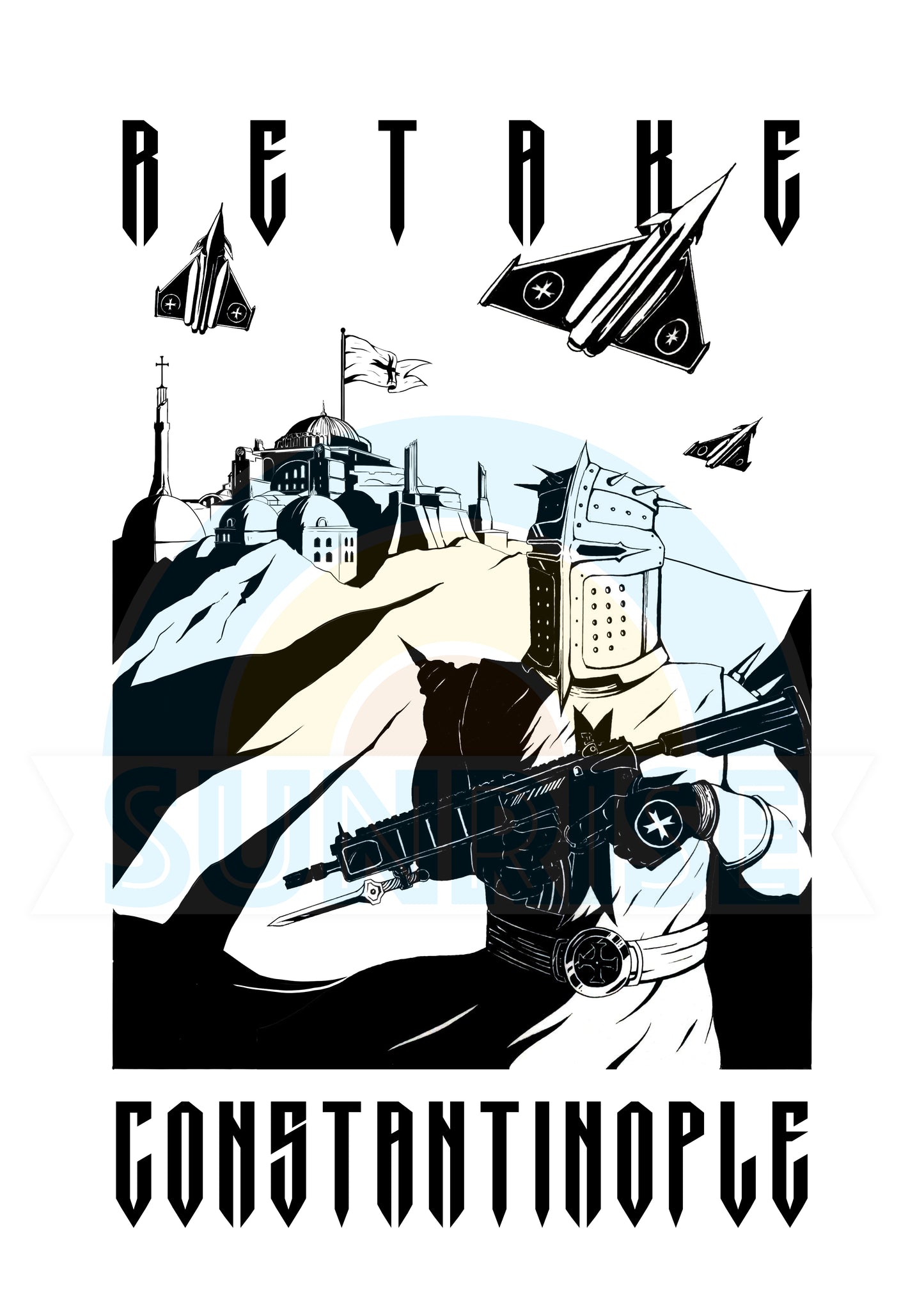 Retake Constantinople – Affiche par Guillaume Antoine