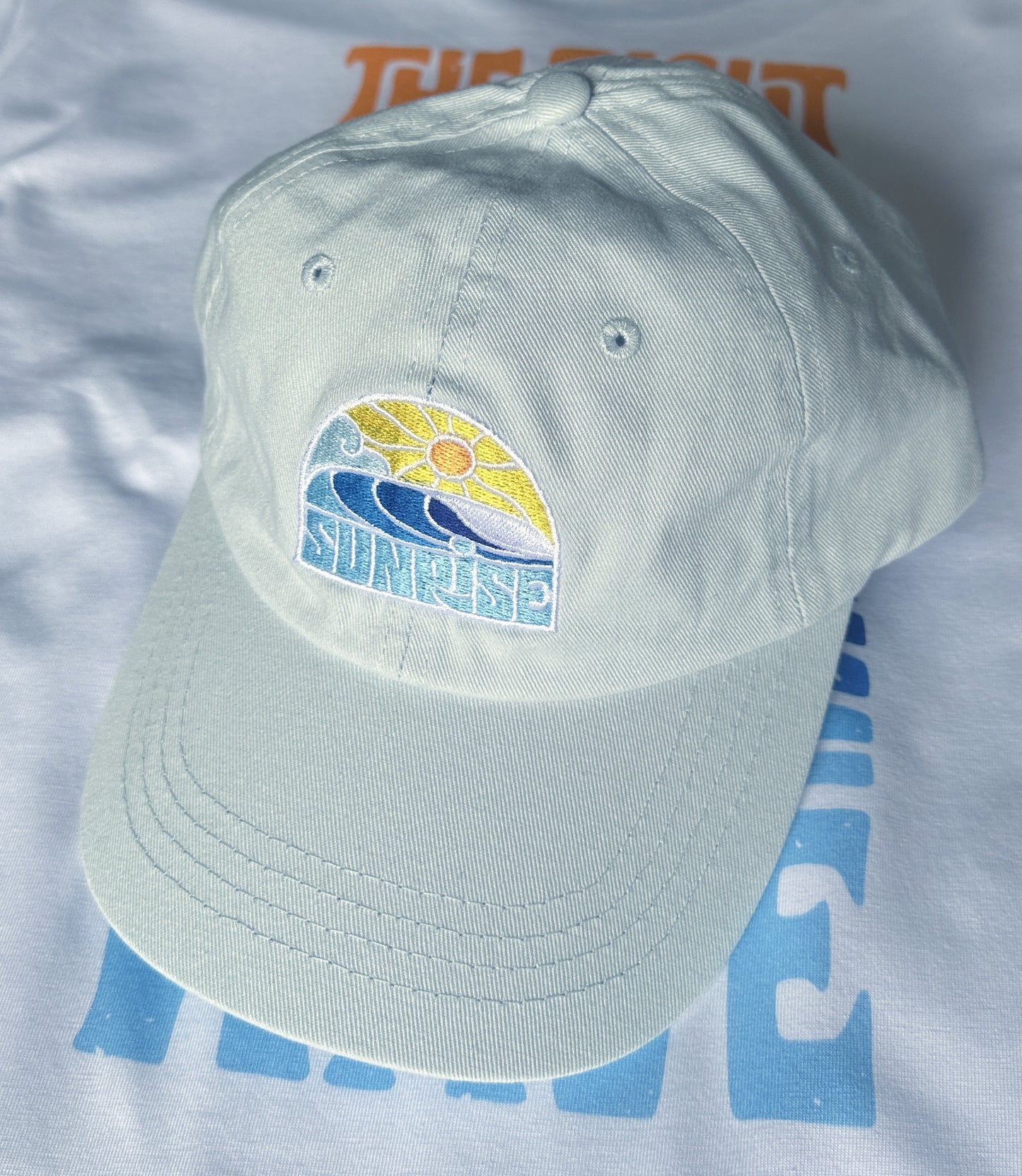 Casquette pastel brodée - The Right Wave