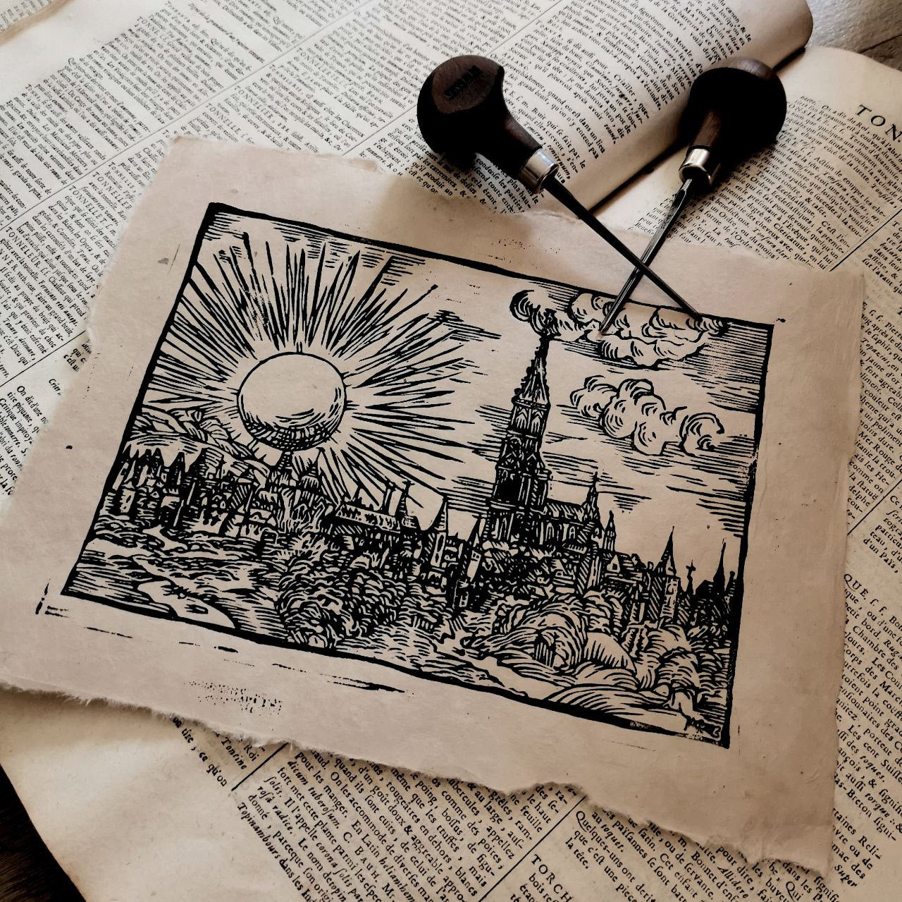 Sol Argentinensis – Gravure par Anima Mercurii