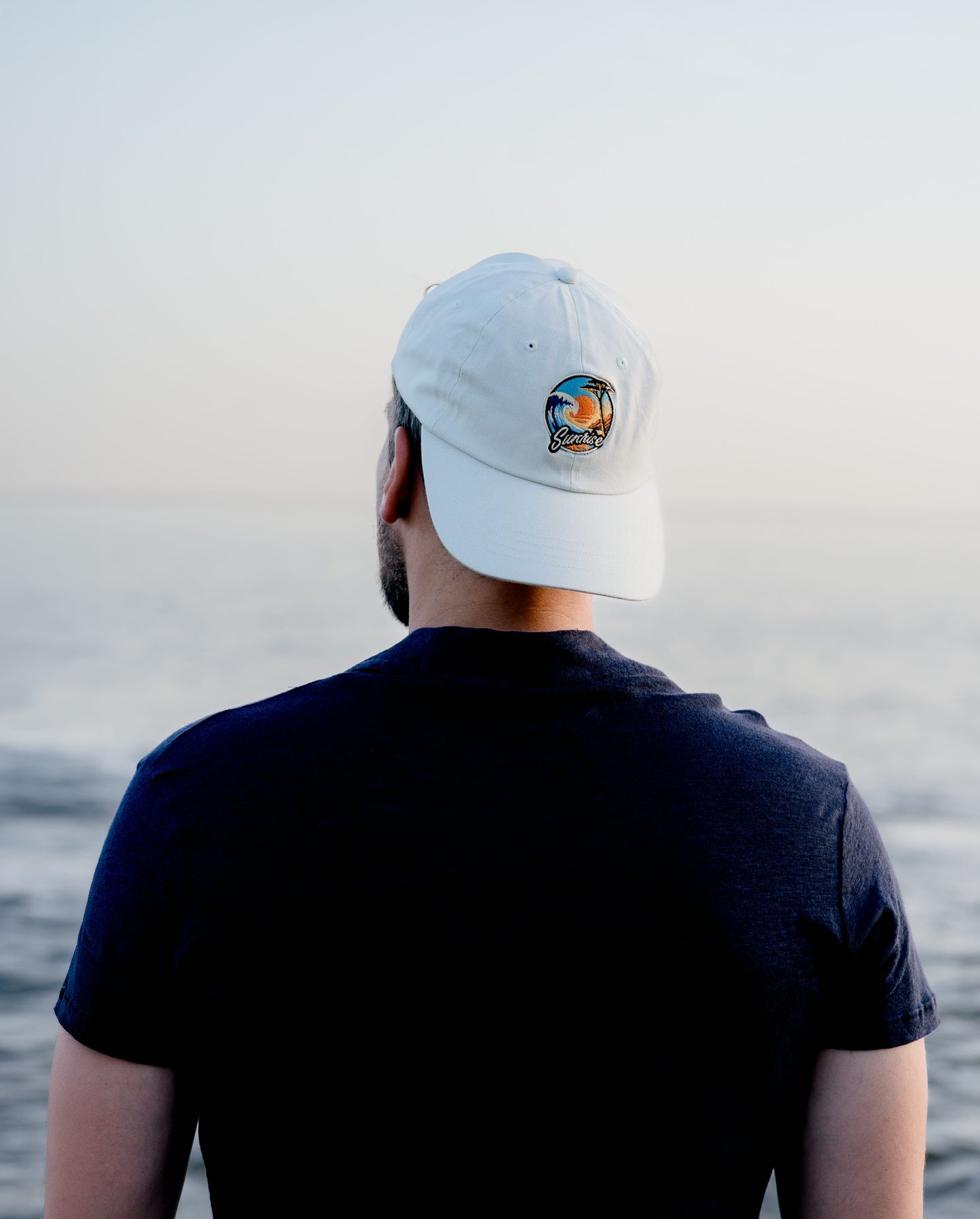 Casquette pastel brodée - Morning Wave