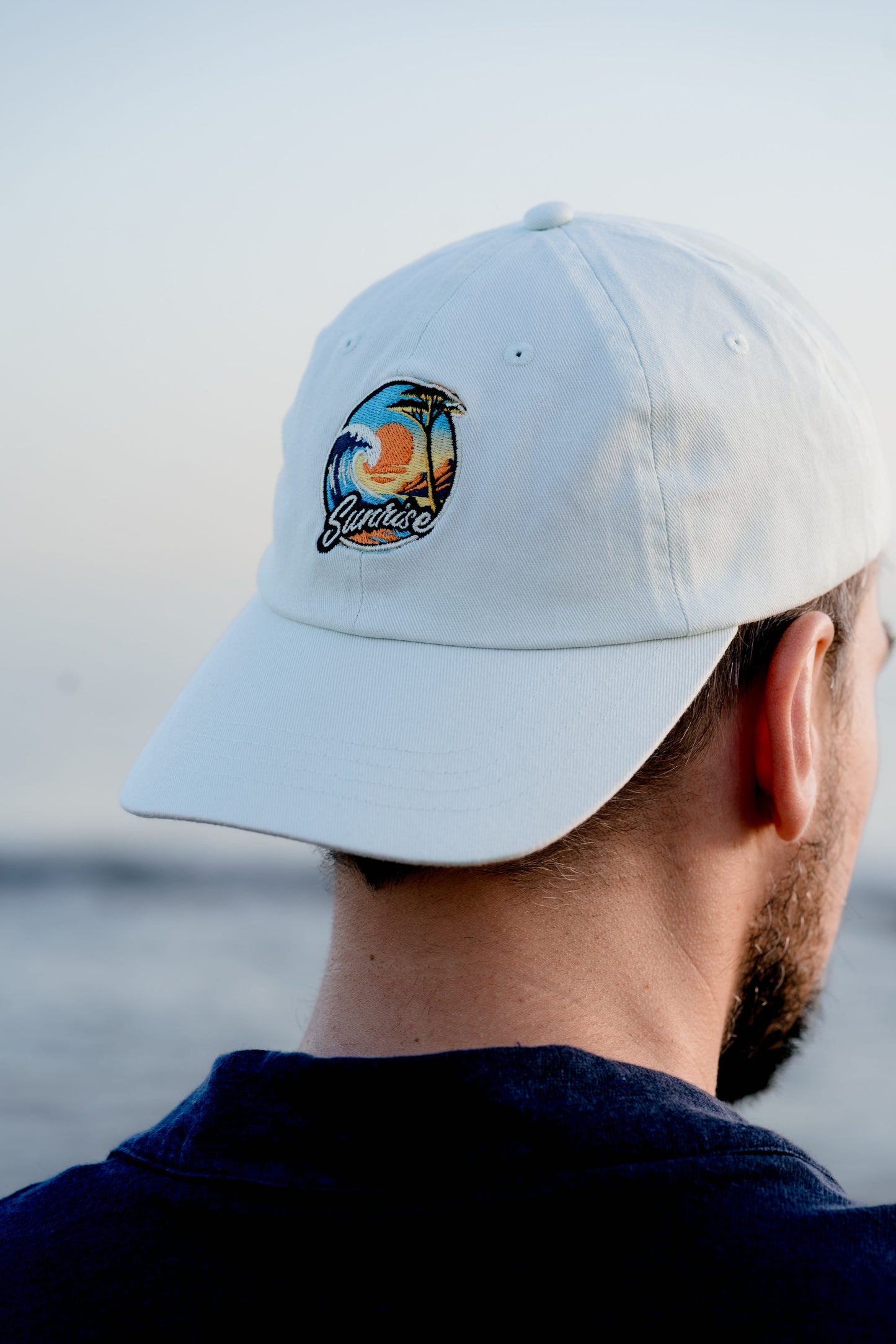 Casquette pastel brodée - Morning Wave