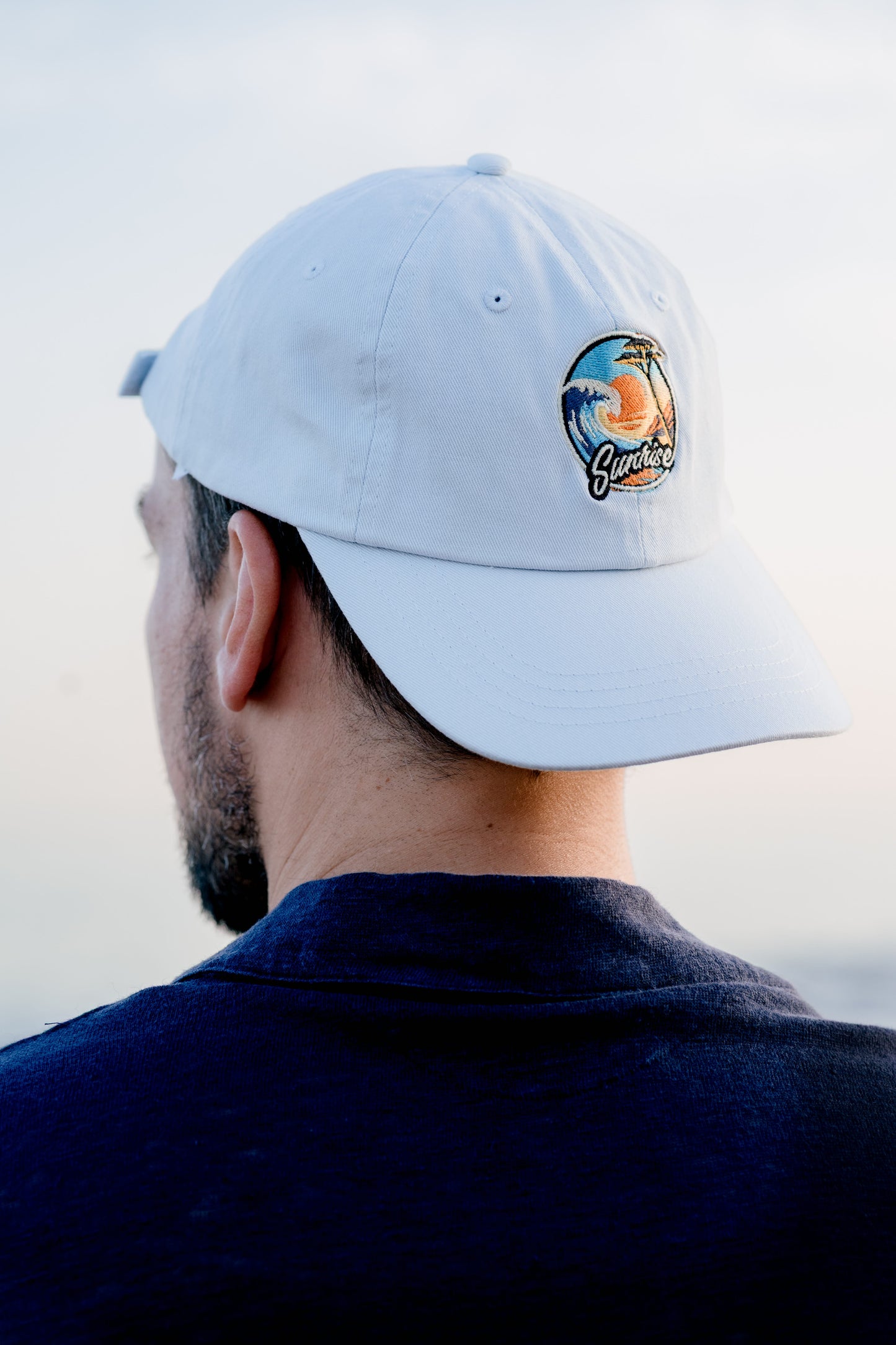 Casquette pastel brodée - Morning Wave